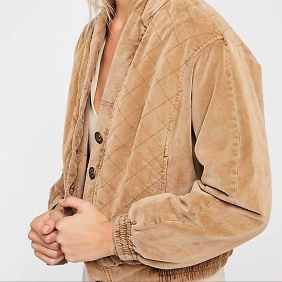 Free people main squeeze quilted jacket